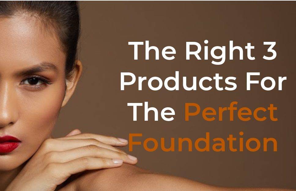 Get the perfection foundation with these 3 products at the the iconic makeup artist course from Daniel Bauer