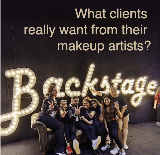 What clients want from their makeup artist